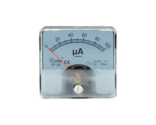 Analog Panel Instrument 60Χ60 100μΑ DC