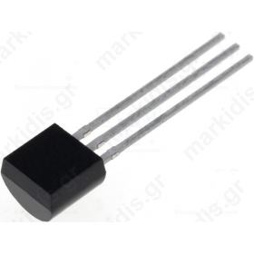 Transistor: NPN; bipolar; 30V; 100mA; 500mW; TO92