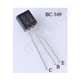 BC549C,Low Noise NPN Bipolar Transistor