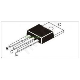 Transistor NPN bipolar Darlington 100V 10A 70W TO220 BDX33C