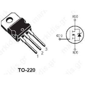 TRANZISTOR IRF740. N - CHANNEL 400V - 0.48 Ω - 10 A - TO-220