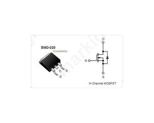IRF644SPBF N-channel MOSFET Transistor, 14 A, 250 V, 3-Pin D2PAK