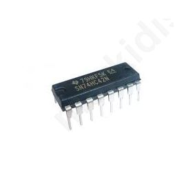 74HC42N 652 IC digital  BCD, decoder; THT DIP16  Series