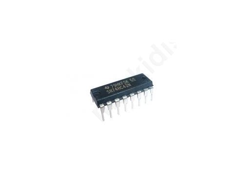 74HC42N 652 IC  digital  BCD decoder THT DIP16 Series