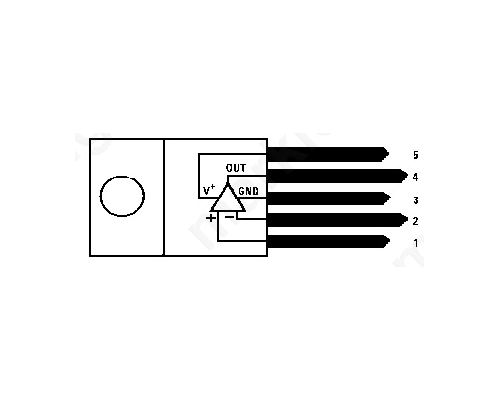 I.C TDA2002,8W Car Radio Audio Amplifier.