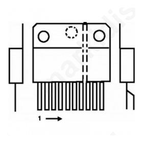 I.C TDA8561Q pwr amp 2*24w/4e(4*12w/2e