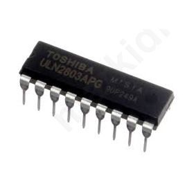 ULN2803A Octal NPN Darlington Transistor Array 0.5 A 50 V HFE:1000, 18-pin PDIP