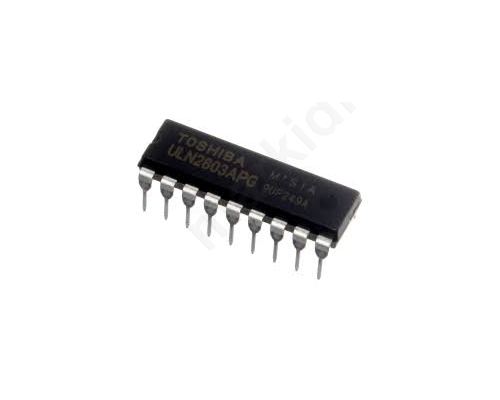 ULN2803A Octal NPN Darlington Transistor Array 0.5 A 50 V HFE:1000, 18-pin PDIP