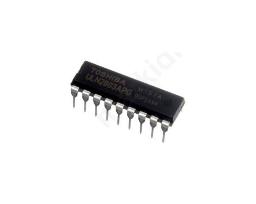 ULN2803A Octal NPN Darlington Transistor Array, 0.5 A 50 V HFE:1000, 18-pin PDIP