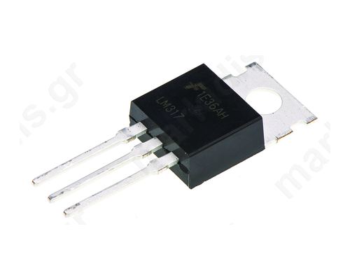 LM317T Γραμμικός Σταθεροποιητής Τάσης 1.2-37V  1.5 Amp