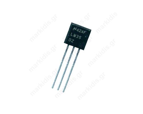 LM35DZ/NOPB Temperature sensor; 0-100°C; TO92; THT; Accur:1%