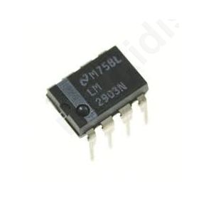 I.C LM2903N, Operational amplifier; 2-36VDC; Channels:2; DIP8