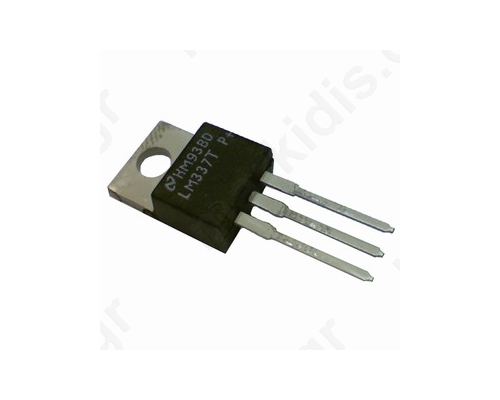 I.C LM337T,Voltage stabiliser; adjustable; 1.2-37V; 1.5A; TO220