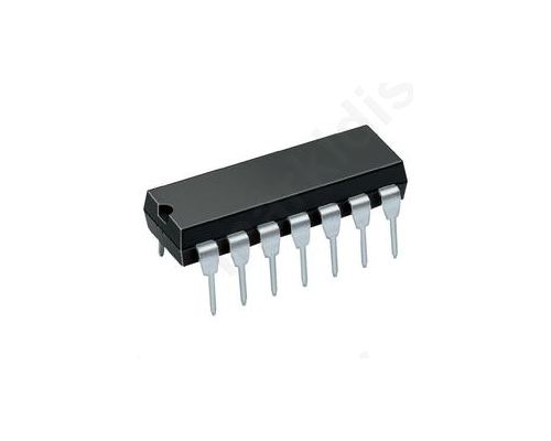 LM239N Comparator; differential; 300ns; 2-36VDC; Channels:4; THT; DIP14