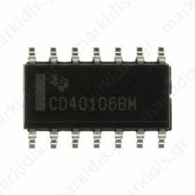 CD40106BE IC: digital; Schmitt trigger; Channels:6; CMOS; THT; DIP14