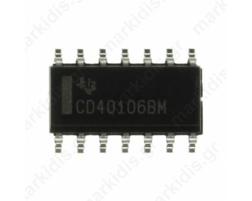 CD40106BE IC: digital; Schmitt trigger; Channels:6; CMOS; THT; DIP14