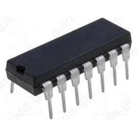 MC33079P Operational amplifier; 16MHz; Channels:4; DIP14