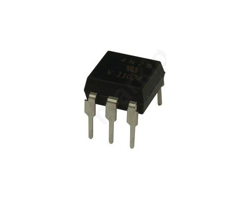 Transistor Output Optocoupler, Through Hole, 6-Pin PDIP