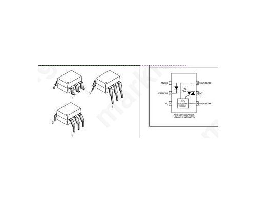 OPTOCOUPLER MOC3061/MOC3040