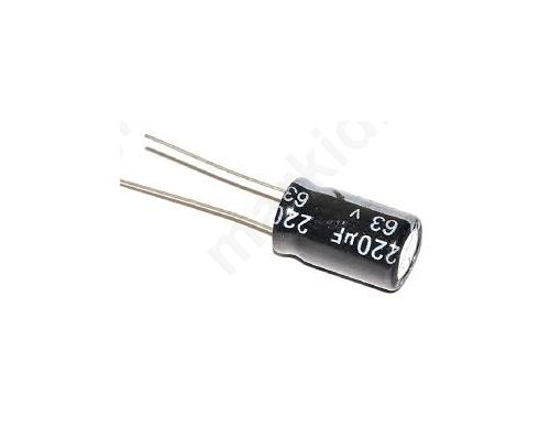 ELECTROLYTIC CAPACITOR 220MF / 63V 105C