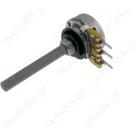 Potentiometer shaft single turn 4.7k Ω  0.12W ±20% 4mm THT