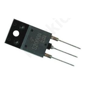 TOSHIBA TRANSISTOR SILICON NPN TRIPLE DIFFUSED MESA TYPE, S2000N.