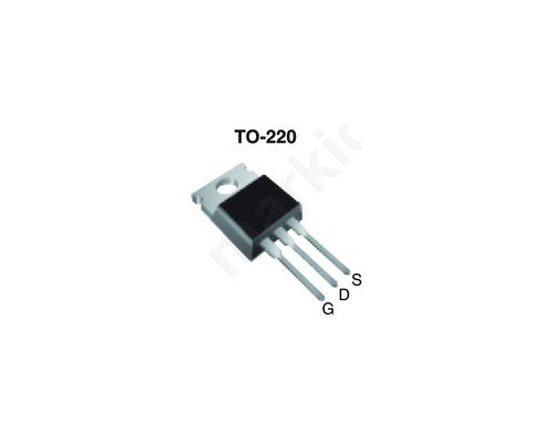 Transistor: N-MOSFET; unipolar; 200V; 5.2A; 50W; TO220AB