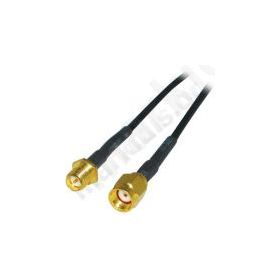 SMA antenna cable SMA male - SMA female 5.00 m black