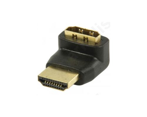 VGVP 34902 B, Αντάπτορας HDMI αρσ. - HDMI θηλ. σε γωνία 90°