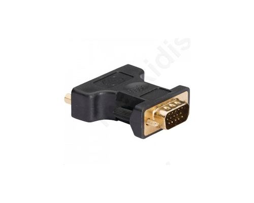 KNC 32901E, Αντάπτορας VGA αρσ. - DVI-I Dual θηλ. με επίχρυσες επαφές.