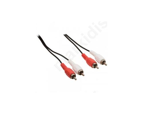 VLAP 24200B, stereo RCA audio cable 2x RCA male