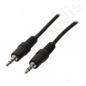 VLAP22000B3.00, Jack stereo audio cable 3.5mm male - 3.5mm male 3m black