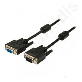 VLCP 59100 B10.00, VGA cable VGA male - VGA female 10m black.