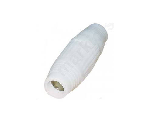 Coaxial cable joiner for aerial leads.