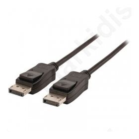 VLCP 37000B, Καλώδιο DisplayPort - DisplayPort, 2.00m. σε μαύρο χρώμα