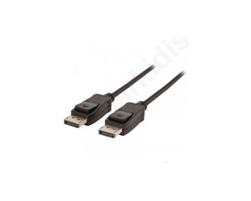 VLCP 37000B, Καλώδιο DisplayPort - DisplayPort, 2.00m. σε μαύρο χρώμα