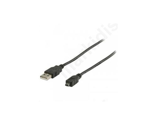 VLCP 60200B 2.00, Καλώδιο USB 2.0 USB A αρσ. σε USB hirose 4-pin αρσ., 2.00m.