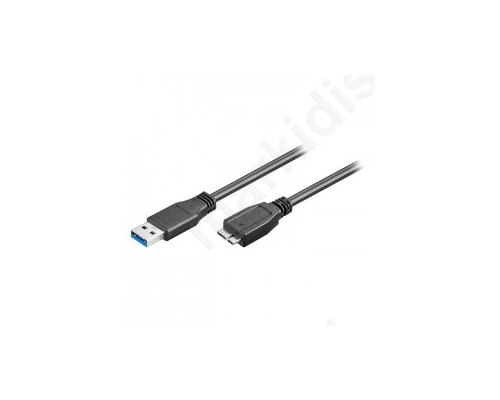 Καλώδιο USB 3.0A Αρσενικό USB micro B Αρσενικό. 0.5 m