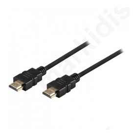 VGVT 34000B 10.00, Καλώδιο HDMI αρσ. - HDMI αρσ. 10m με επίχρυσες επαφές.