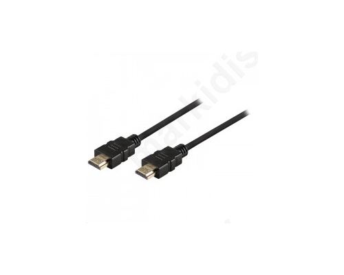 VGVT 34000B 10.00, Καλώδιο HDMI αρσ. - HDMI αρσ. 10m με επίχρυσες επαφές.