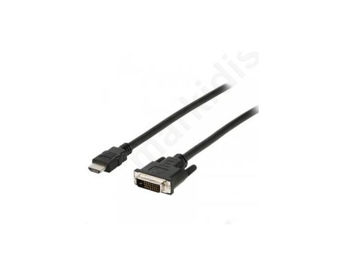 VLCP 34800 B5.00,  Καλώδιο HDMI male. - DVI-D Dual male 5m.