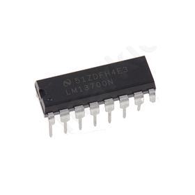 Transconductance Amplifier LM13700N 3>28 V, 16-Pin MDIP