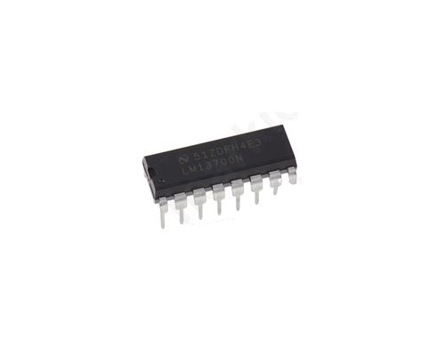 Transconductance Amplifier LM13700N 3>28 V, 16-Pin MDIP