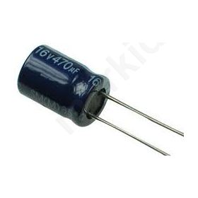 Electrolytic Capacitor 470MF / 16V