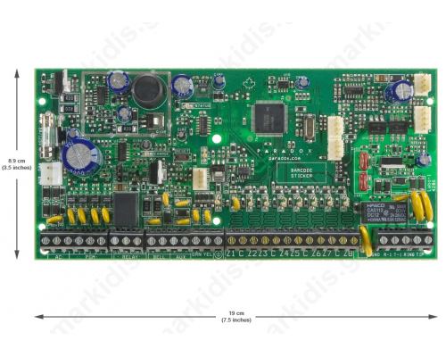 PARADOX SP6000, Κέντρο 8 ζωνών επεκτάσιμο έως και 32 ζώνες