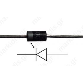 DIODE ULTRAFAST 2A 800V 50ns UF208