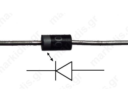 DIODE ULTRAFAST 2A 800V 50ns UF208