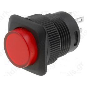 ΔΙΑΚΟΠΤΗΣ PUSH BUTTON OFF-ON Φ16ΜΜ 1.5A/250 3P LED