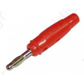 MALE PLASTIC BLACK NICKEL BANANA R8-25A SCI