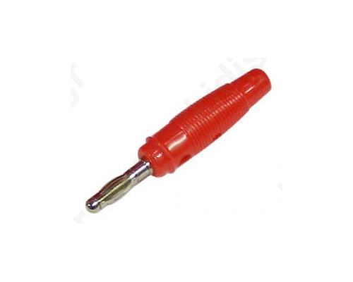 MALE PLASTIC BLACK NICKEL BANANA R8-25A SCI